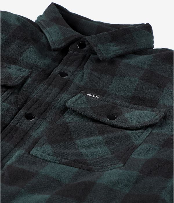 Volcom Bowered Fleece Shirt Giacca (scarab)