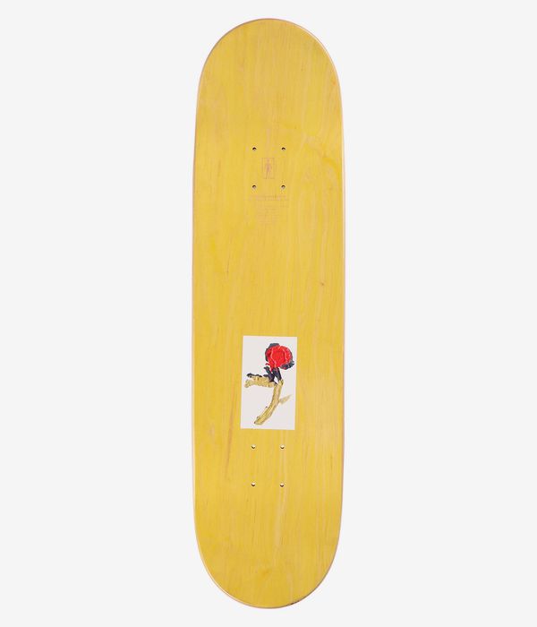 Girl Gass Blooming 8.5" Skateboard Deck (white multi)