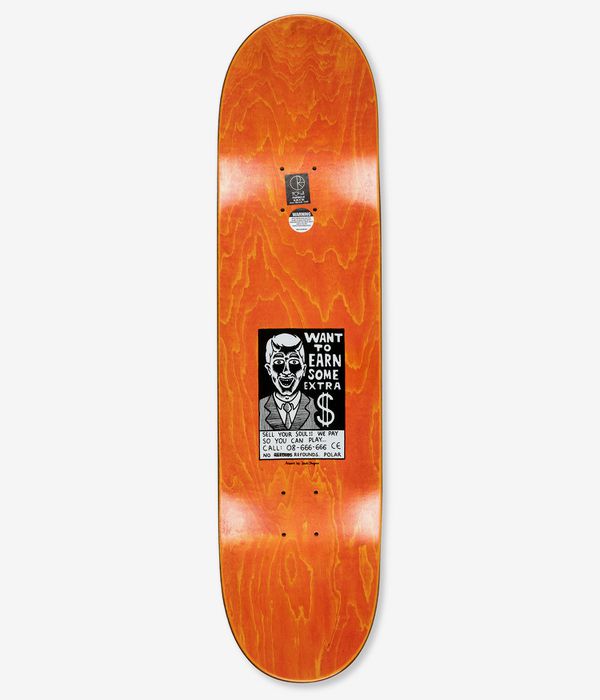 Polar Rozenberg Trust 8.5" Skateboard Deck