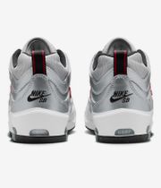 Nike SB Air Max Ishod 2 Scarpa (metallic silver versity red)
