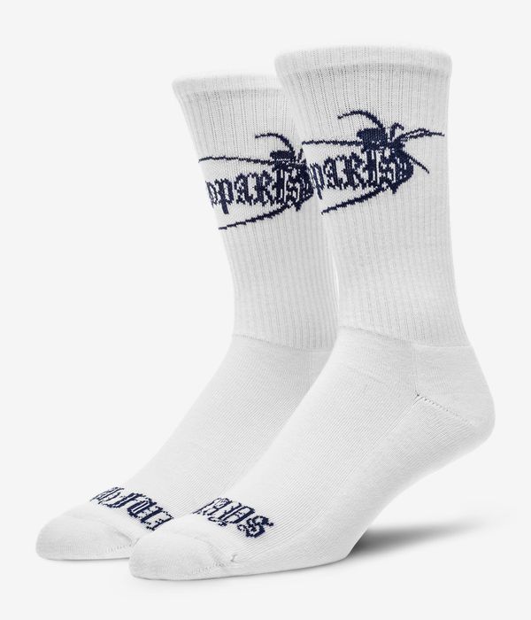 Wasted Paris Boiler Socks US 7-11 (white)