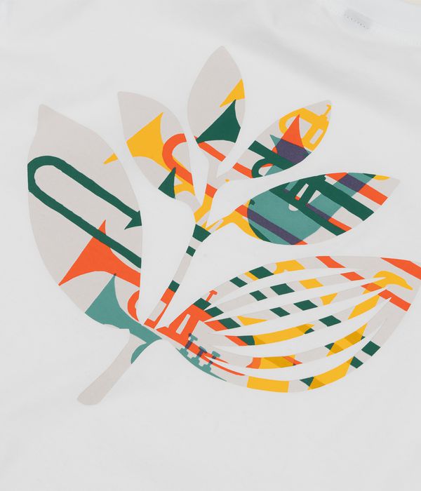 Magenta Jazz T-shirt (white)
