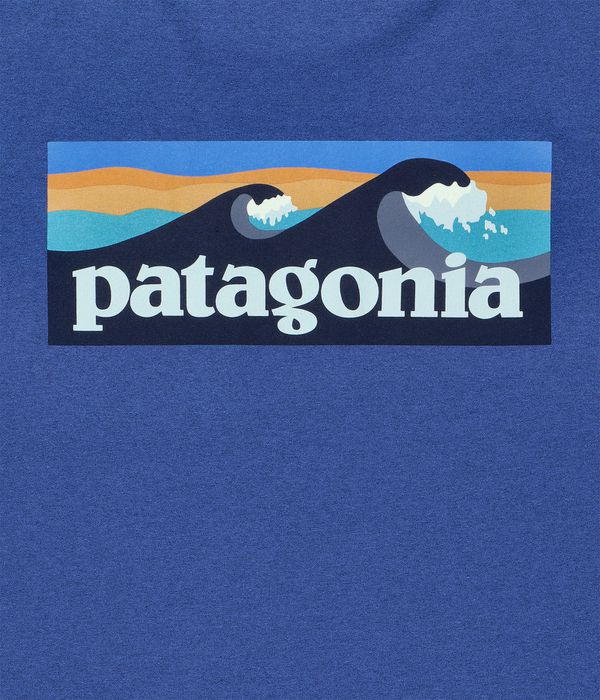Patagonia Boardshort Logo Pocket Responsibili T-Shirt (endless blue)