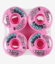 Snot Franky Skulls Classic Roues (pink wirl) 53 mm 99A 4 Pack