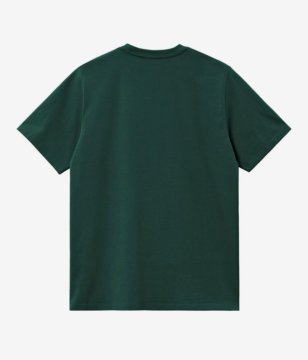 Carhartt WIP American Script Organic T-Shirt (conifer)