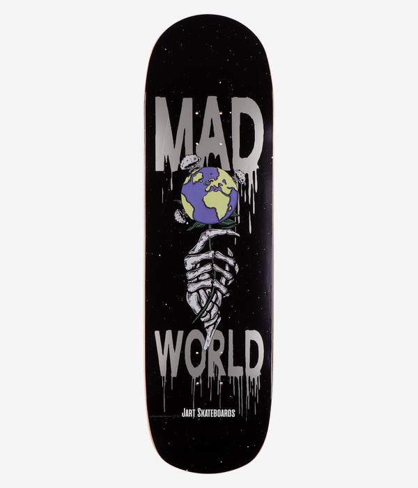 Jart Mad World Pool Series 9" Skateboard Deck (black)