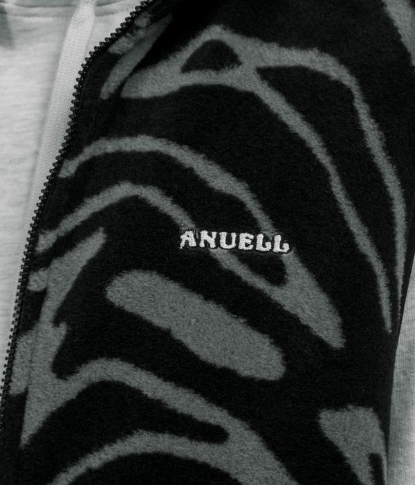 Anuell Majesty Fleece Vest (black grey)