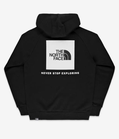The North Face Raglan Red Box Hoodie Tnf Black Tnf White Buy At Skatedeluxe