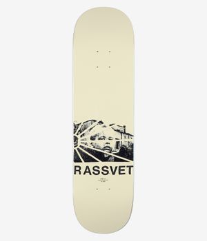 RASSVET | PACCBET Logo Childhood 8.3" Skateboard Deck (white)