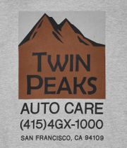 GX1000 Twin Peaks sweat à capuche (grey)