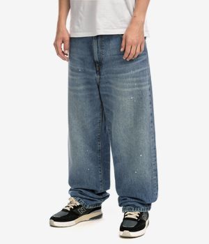 Carhartt WIP Landon Pant Jeans (blue destroy wash splatter)