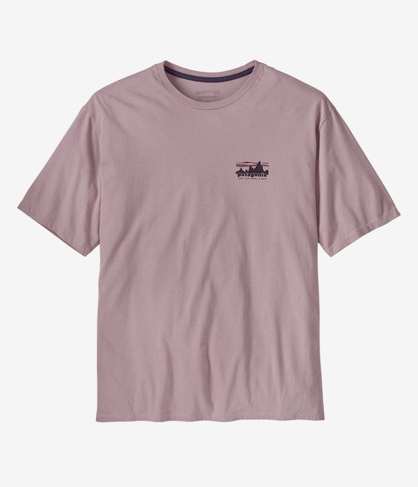 Patagonia 73 Skyline Organic T-Shirt (stormy mauve)