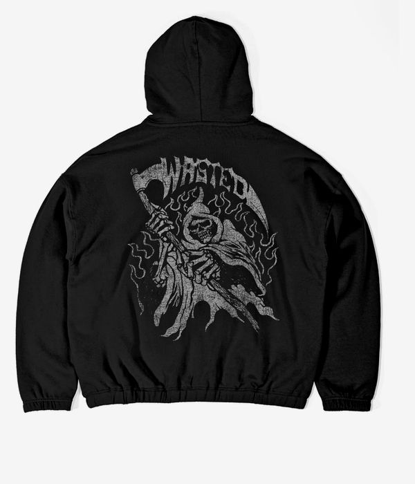 Wasted Paris Harvest Boxy Hoodie (black)