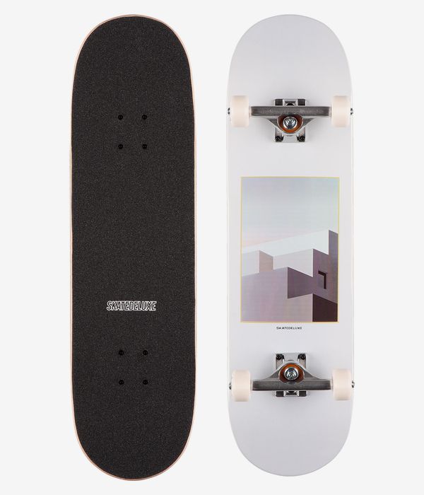 skatedeluxe Architectonic 8.5" Complete-Skateboard (white)