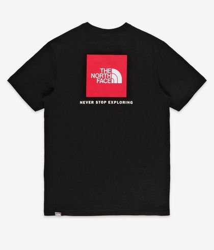 The North Face Red Box T Shirt Tnf Black Buy At Skatedeluxe