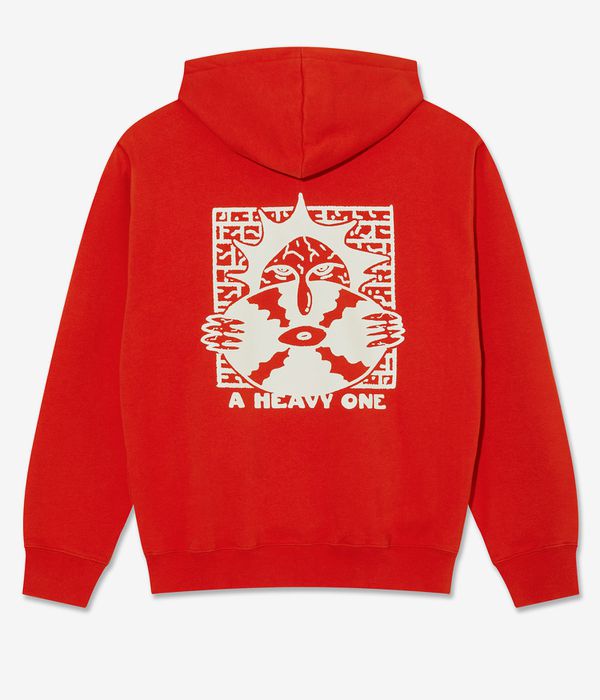 Polar Dave Polar Skate Club Hoodie (red)