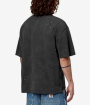 Carhartt WIP Painter Polo-Shirt (black destroy wash splatter)