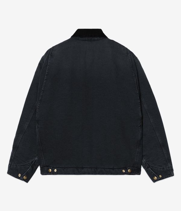 Carhartt WIP OG Detroit Organic Dearborn Chaqueta (black stone canvas)