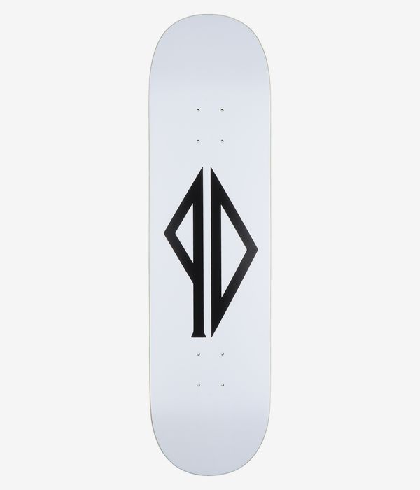 Pissdrunx OG Logo 8.375" Skateboard Deck (white)