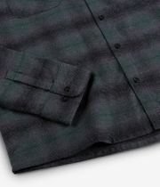skatedeluxe Script Flanell Organic Shirt (dark green check)