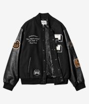 Carhartt WIP Brown Ducks Bomber Jacket (black black)