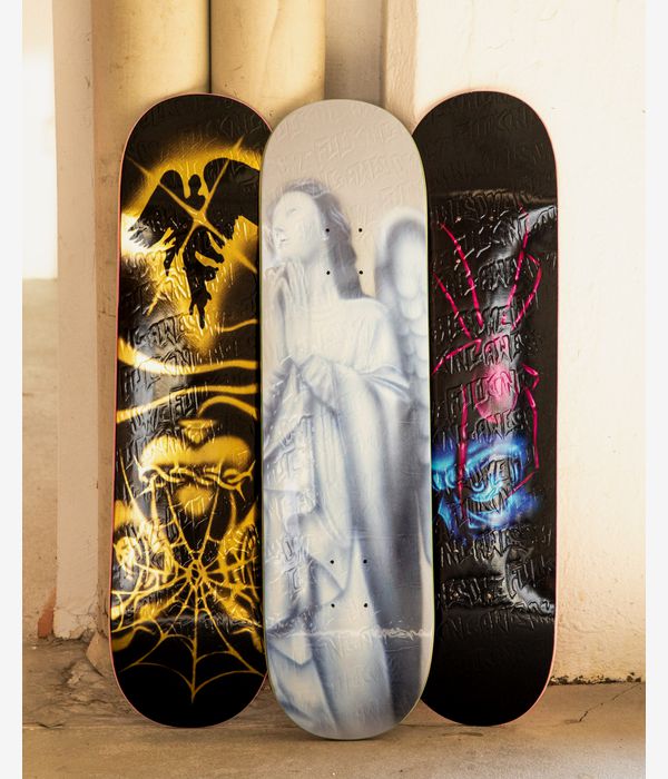 Fucking Awesome Anderson Prayers 8.38" Planche de skateboard (white blue)