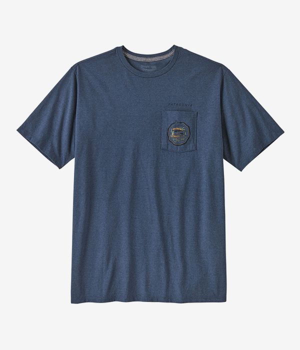 Patagonia Commontrail Pocket Responsibili T-Shirt (utility blue)