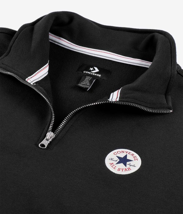 Converse All Star Retro 1/4-Zip Sweatshirt (black)