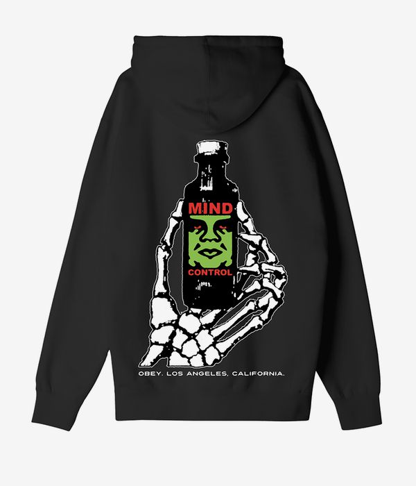 Shop Obey Mind Control Hoodie black online skatedeluxe