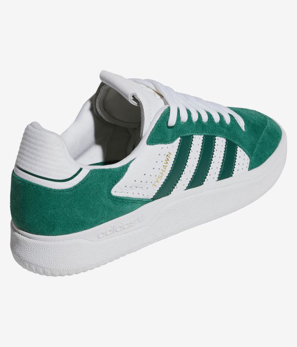 adidas Skateboarding Tyshawn Low Shoes (collegiate green white)