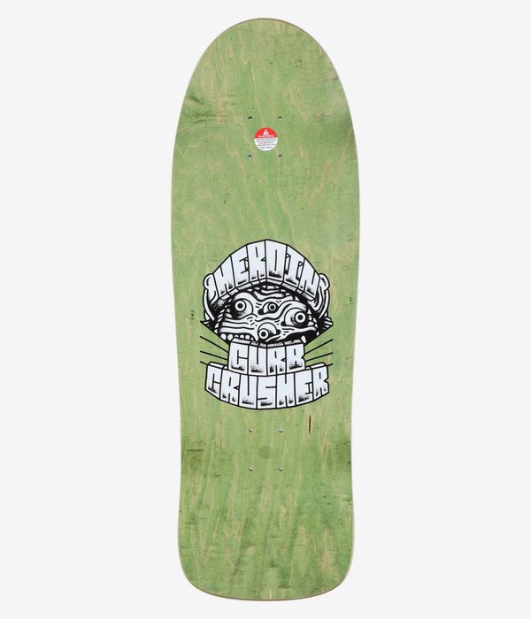 Heroin Skateboards Curb Crusher x Crawe 10.25" Skateboard Deck (multi)