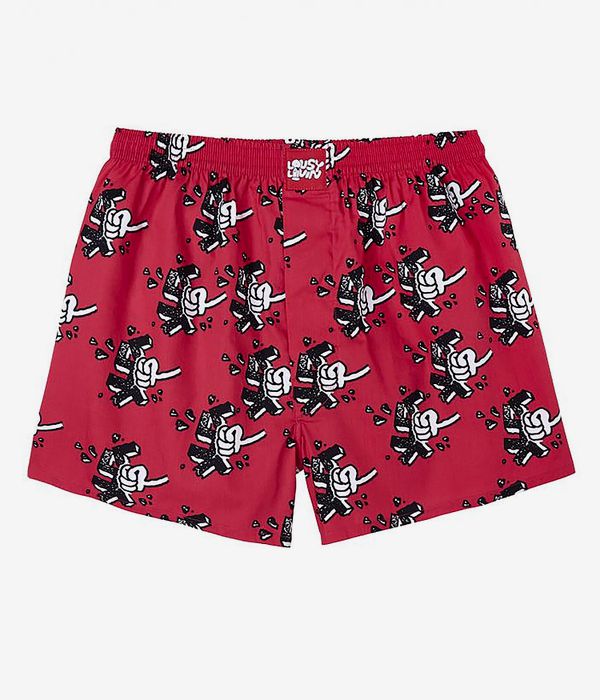 Lousy Livin Smash Boxers (red)