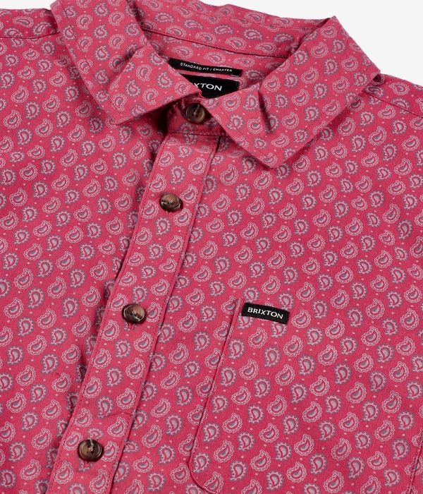 Brixton Charter Print Camicia (rust red paisley)