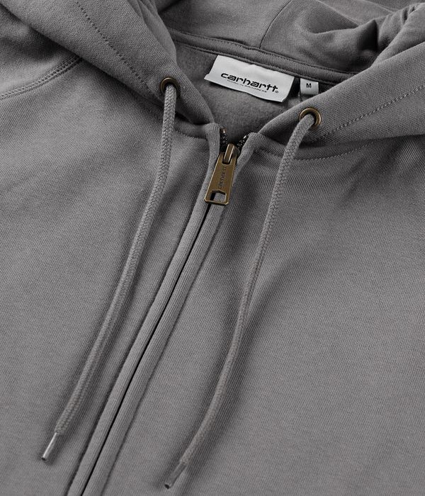 Carhartt WIP Chase Bluza z Kapturem na Zamek (porphyry gold)