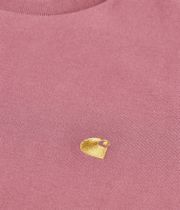 Carhartt WIP Chase T-Shirt (dusky pink gold)