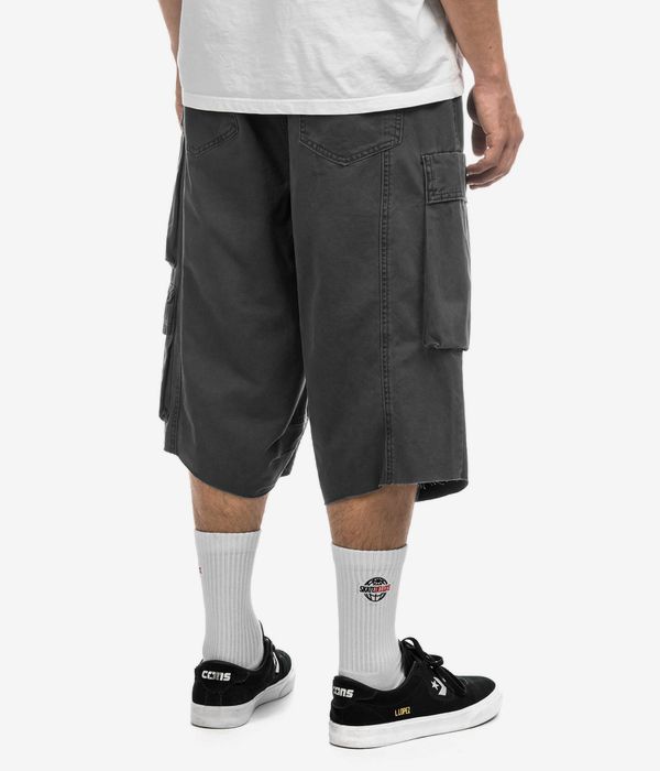 Wasted Paris Grant Shorts (faded black)