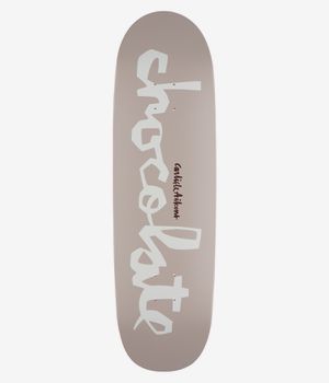 Chocolate Aikens Original Chunk Loveseat 9" Skateboard Deck (beige)