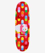Enjoi Pilz Peekaboo Pro Panda Super Sap 9.125" Skateboard Deck (red)