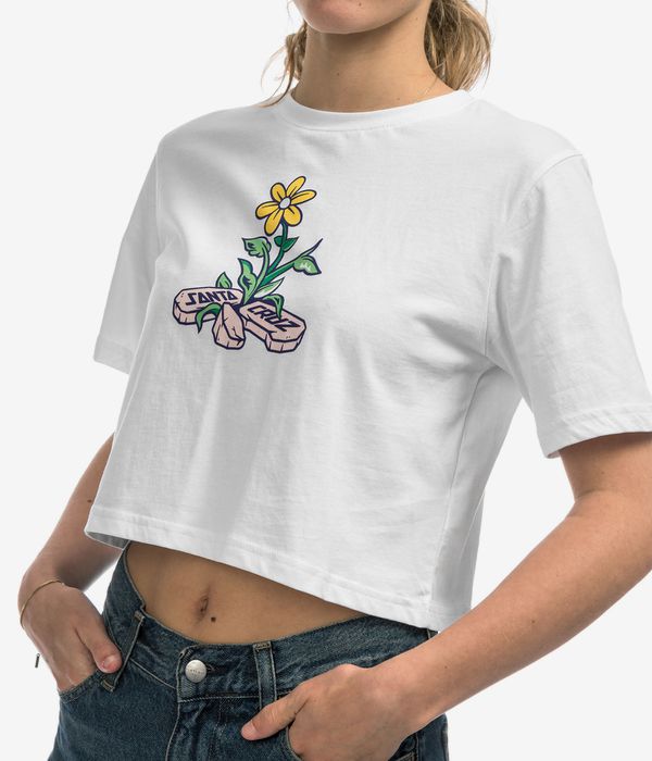 Santa Cruz Flourish T-Shirt women (white)