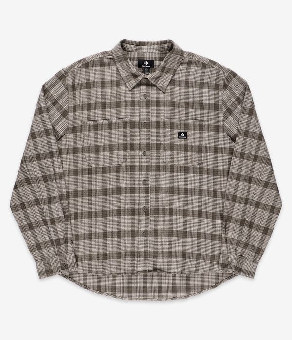 Shop Converse Flannel Shirt classic taupe online skatedeluxe