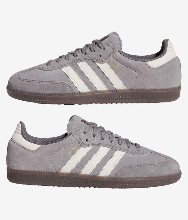 adidas Skateboarding Samba ADV Chaussure (grey four cream white grey three)