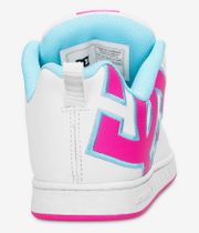 DC Court Graffik Shoes women (white pink turquoise)