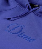 Dime Cursive Hoodie (deep marine)