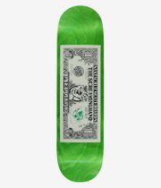 Santa Cruz Dollar Hand 8.25" Tabla de skate (green)