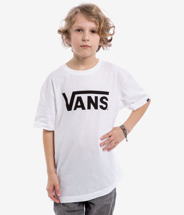 Vans Classic Camiseta kids (white black)