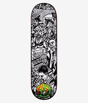 Anti Hero x Greensleeves Cardiel 8.62" Skateboard Deck (black white)