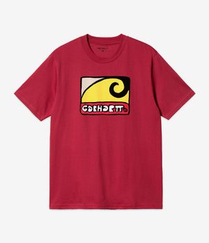 Carhartt WIP Fibo Organic Camiseta (cherry)