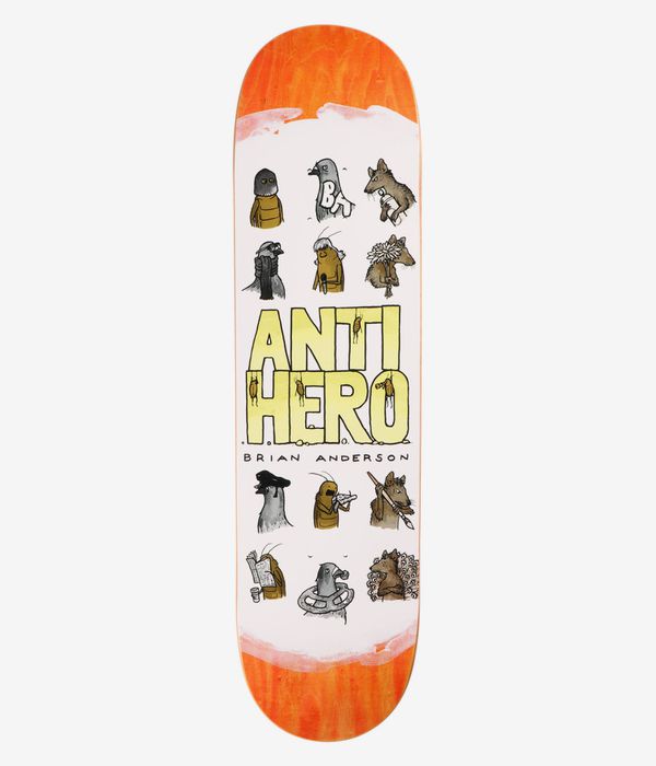 Anti Hero Anderson Usual Suspects 8.75" Skateboard Deck (multi)