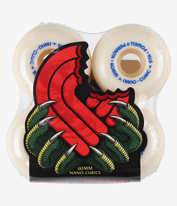 Powell-Peralta Dragon Nano-Cubic Roues (offwhite) 60 mm 97A 4 Pack