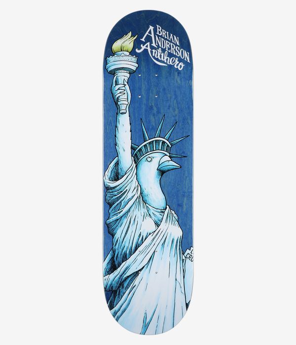 Anti Hero B.A. Libirdty 9" Skateboard Deck (multi)